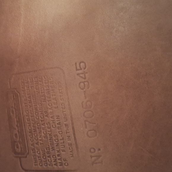 Authentic Coach Briefcase - Picture 8 of 9